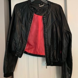 Leather jacket